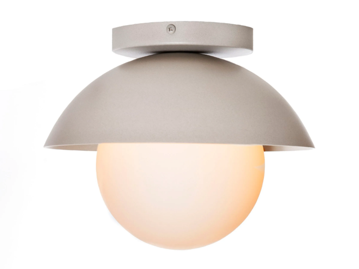 S-DANOISE 0906-LA20 - Glass and aluminium ceiling lamp _ Luminaire Authentik